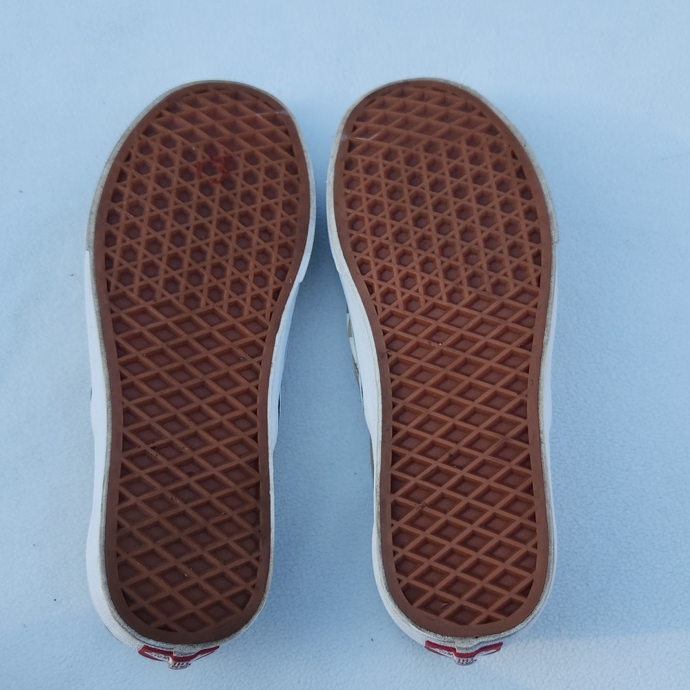 Vans Classic Slip-On Checkerboard – Desert Taupe/Tan Size 8.5 - Picture 8 of 8
